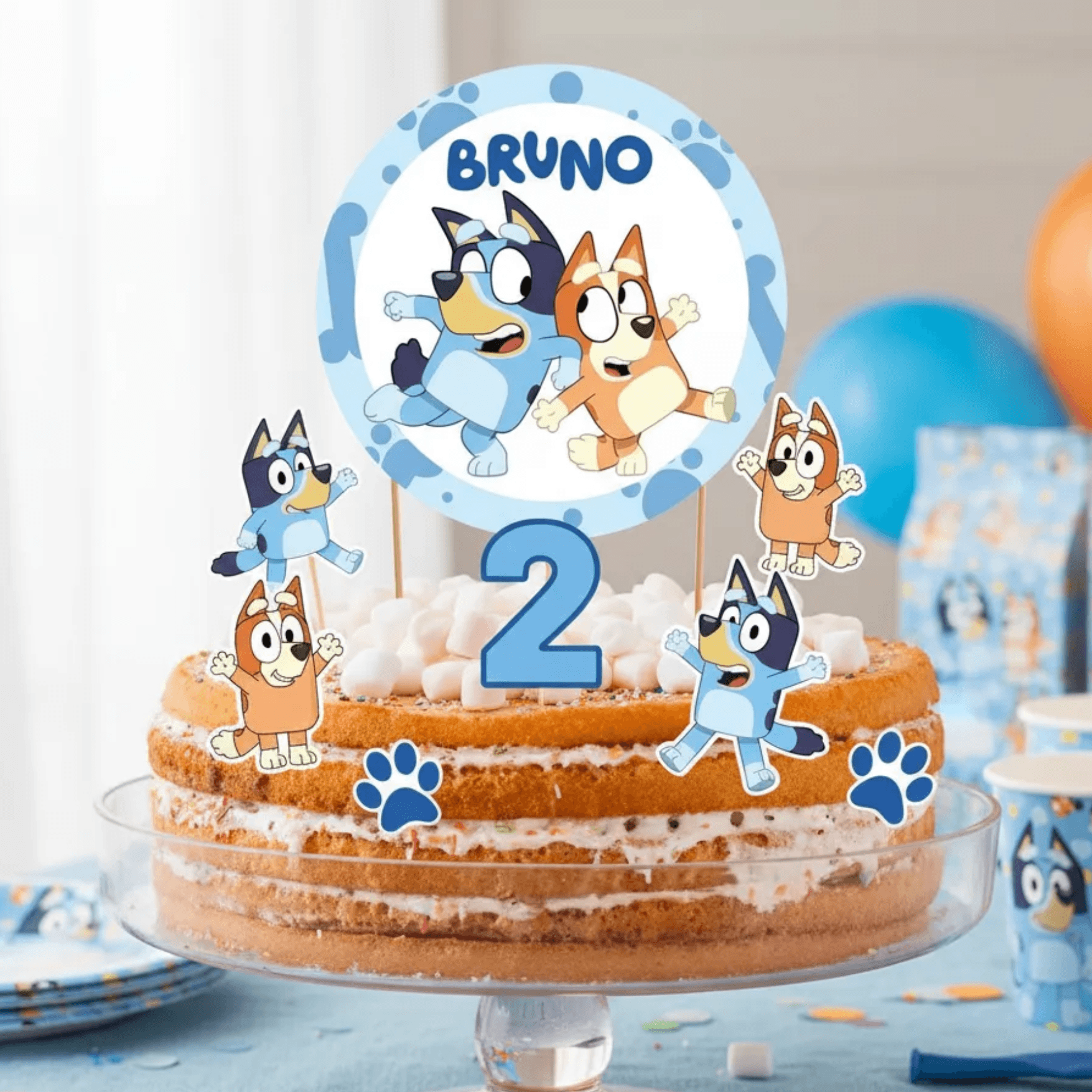 1200+ Printable Cake Toppers | Editable Birthday Party Templates Bundle - Imagen 3