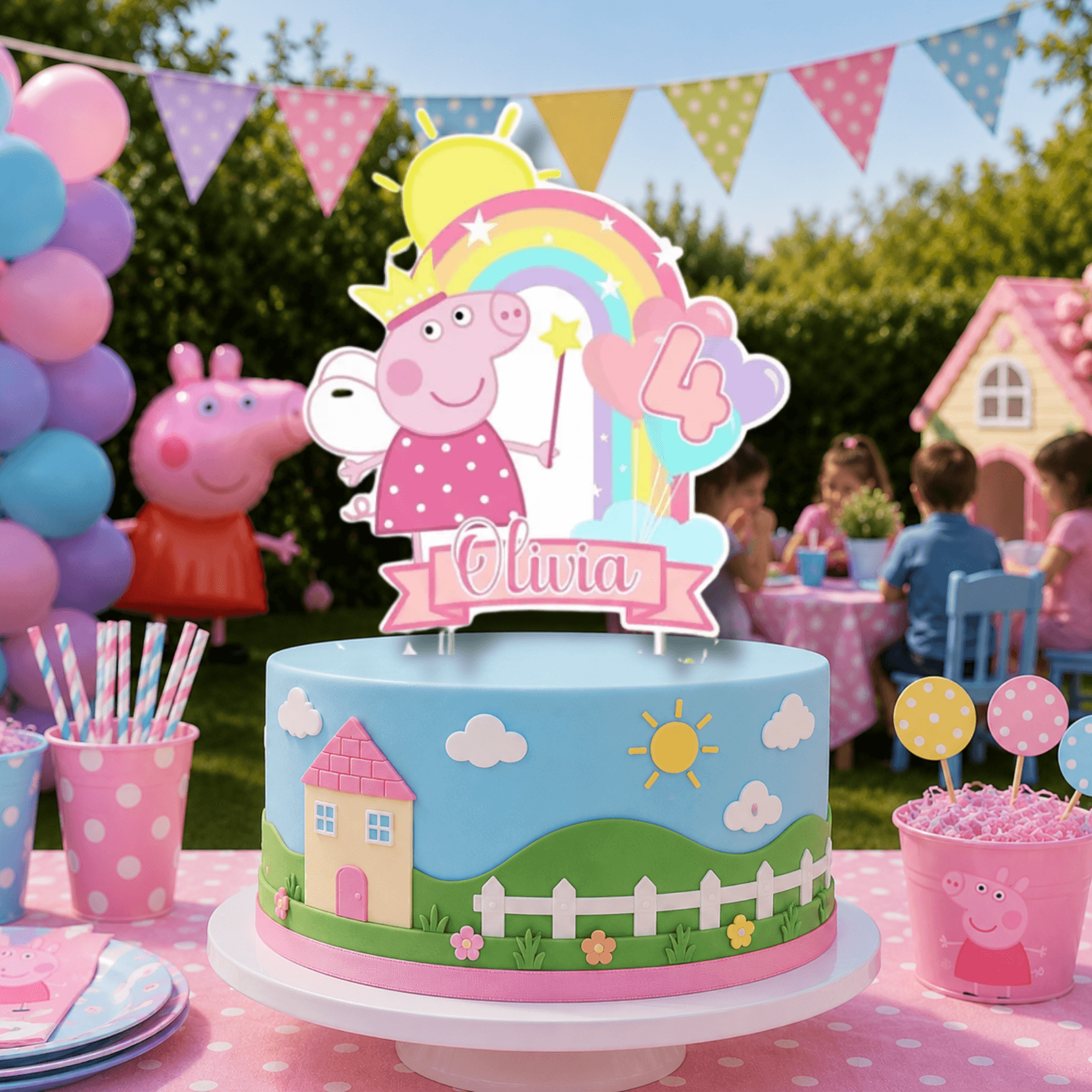 1200+ Printable Cake Toppers | Editable Birthday Party Templates Bundle - Imagen 2