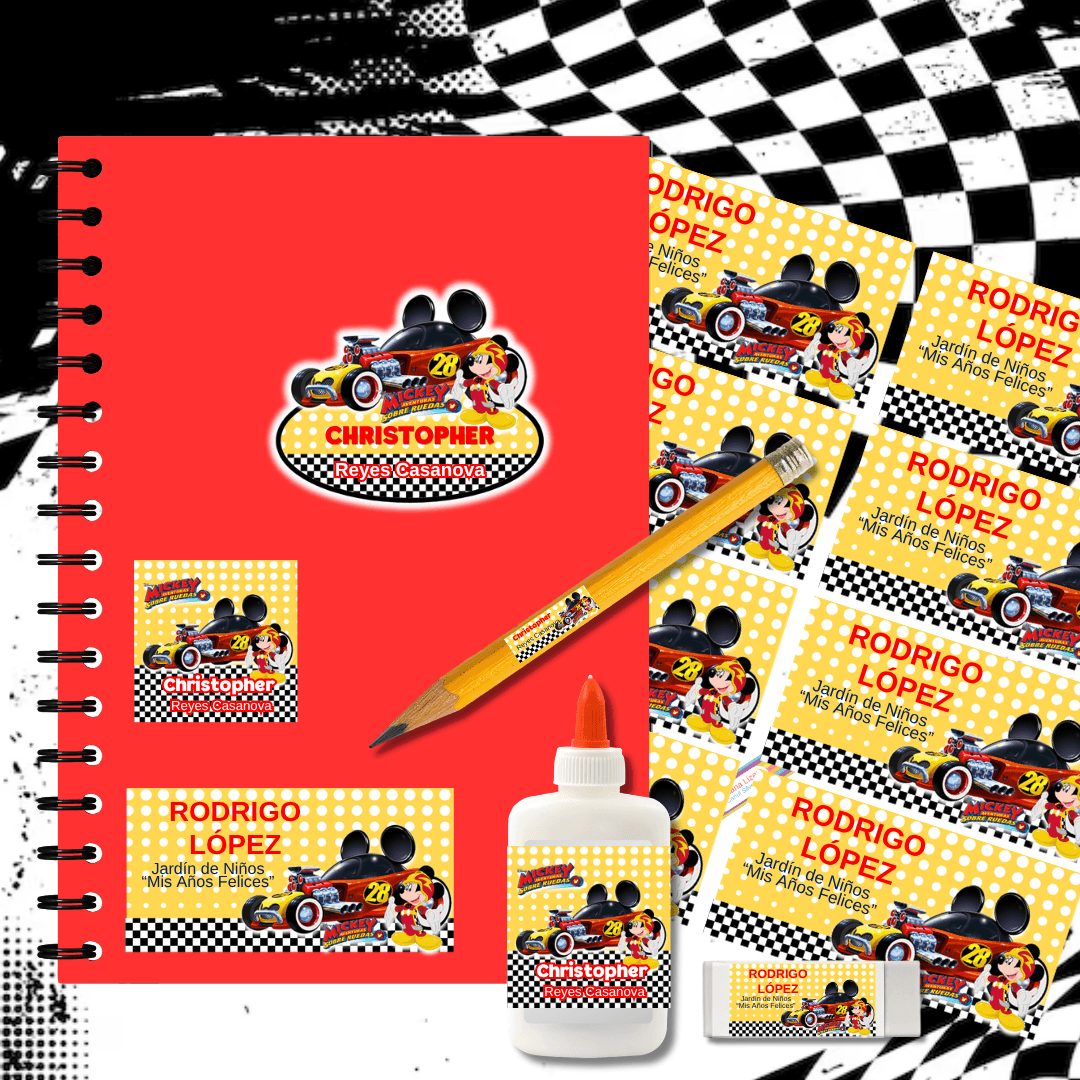 Más de 1200 Etiquetas Escolares | Etiquetas Editables para Útiles Escolares | Editable en Canva - Imagen 4