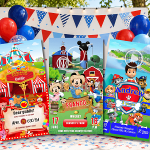 250+ Video Invitation Templates | Editable in Canva