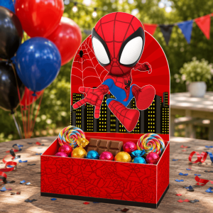+40 Party Favor Display Box Templates Bundle | Canva Printable Boxes | Party Favor Bundle